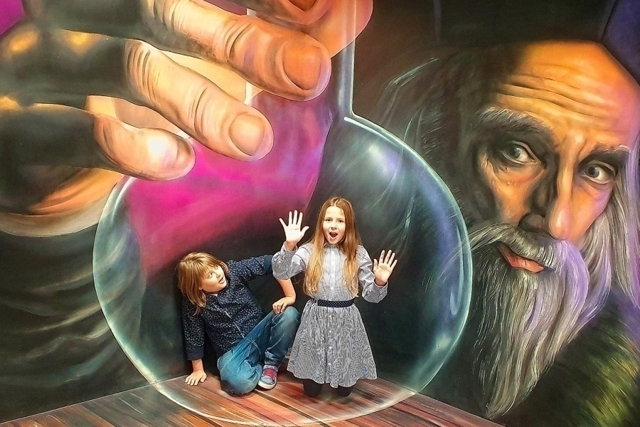 Celoroční vstupenka do jedinečného Muzea fantastických iluzí