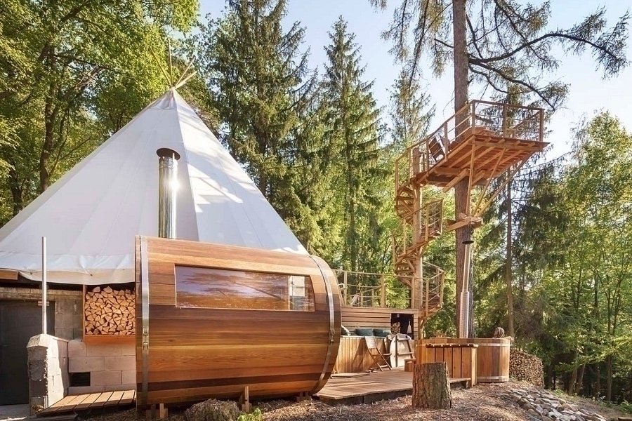 Stromhouse, Teepee Spa - Glamping Pyskocely - Střední Čechy - ilustrativní foto