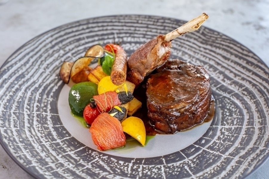 3chodová večeře v restauraci Ginger & Fred v Tančícím domě